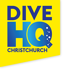 Dive HQ Christchurch Logo